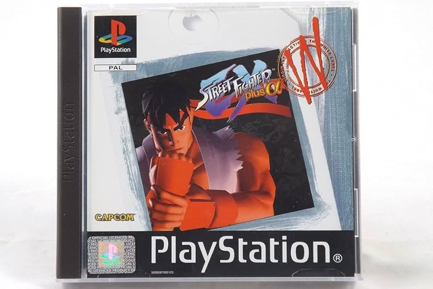 Street Fighter EX Plus Alpha PlayStation PS1 PAL