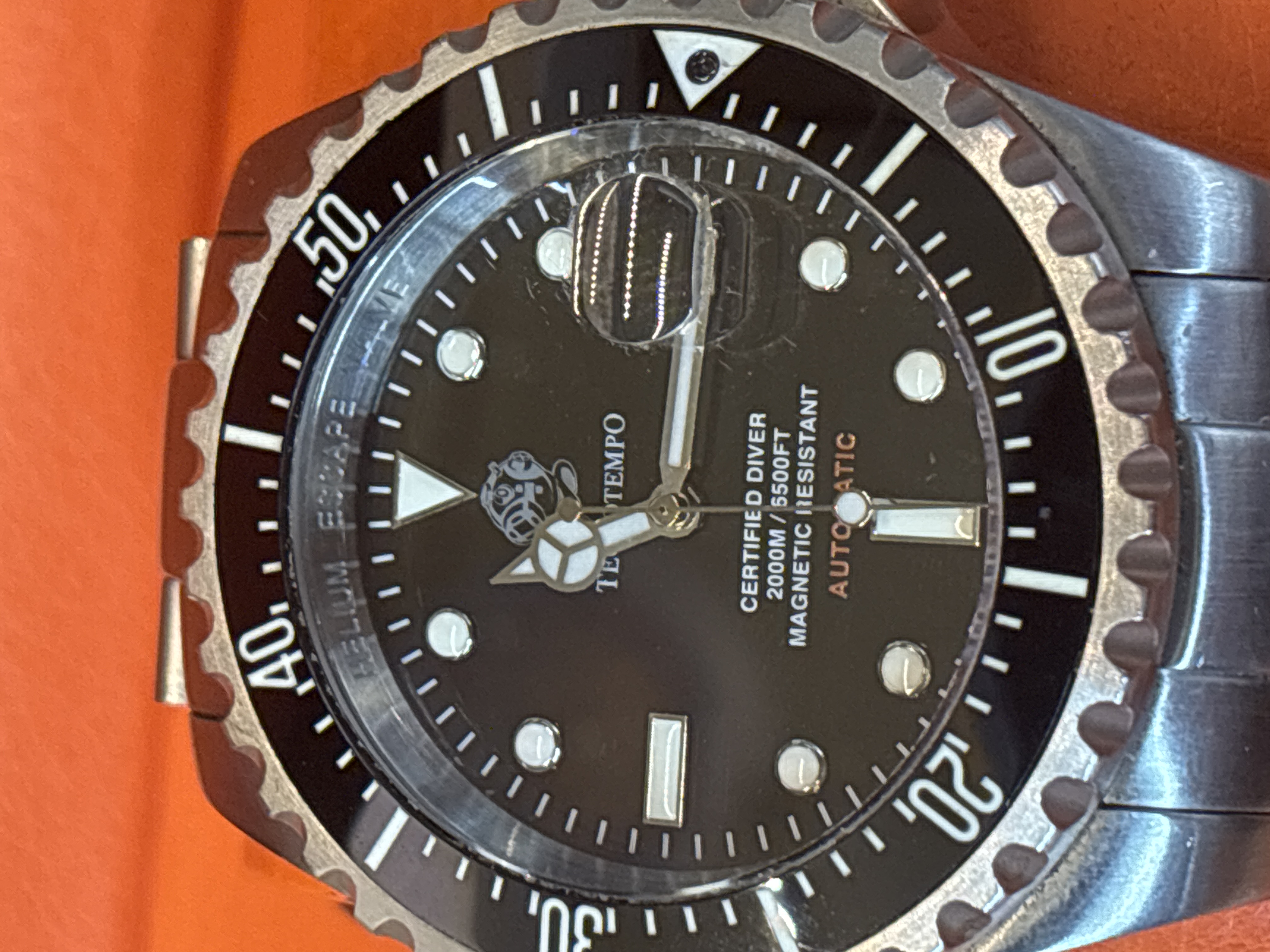 Montre automatique TecnoTempo édition limitée 075/100 — photo 2