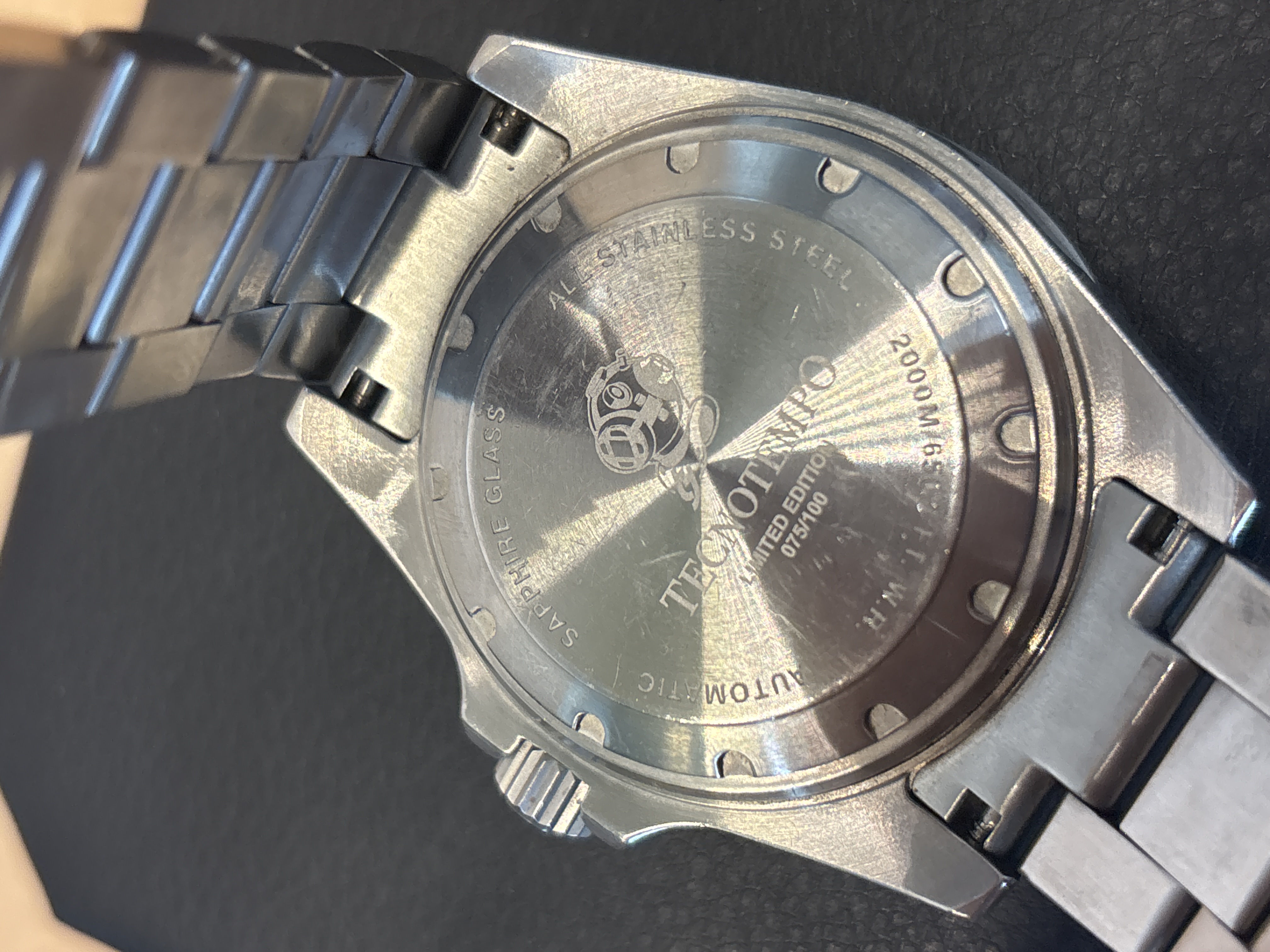 Montre automatique TecnoTempo édition limitée 075/100 — photo 3