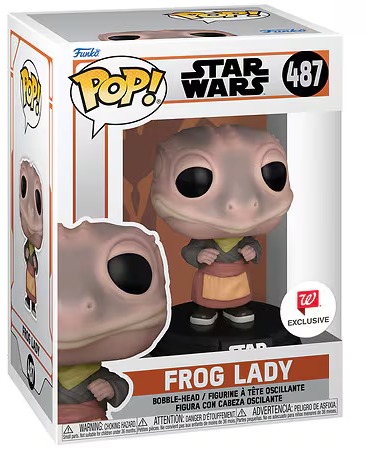 Funko Pop Star Wars The Mandalorian Frog Lady 487 édition exclusive