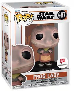 Funko Pop Star Wars The Mandalorian Frog Lady 487 édition exclusive
