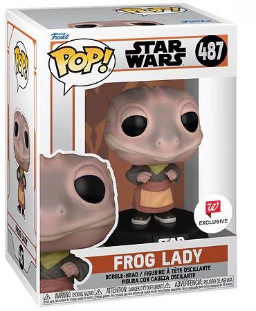 Funko Pop Star Wars The Mandalorian Frog Lady 487 édition exclusive