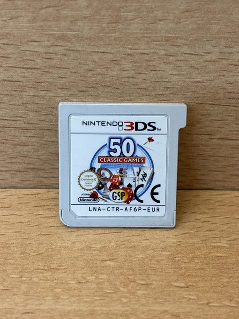 Jeu Nintendo 3DS 50 Classic Games