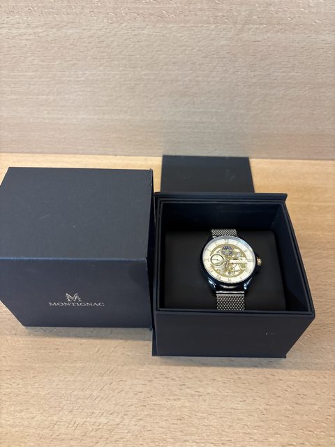 Montre quartz Montignac MOW610 bracelet maille milanaise