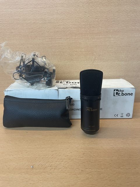 Microphone de studio the t.bone SC 600 XLR large membrane
