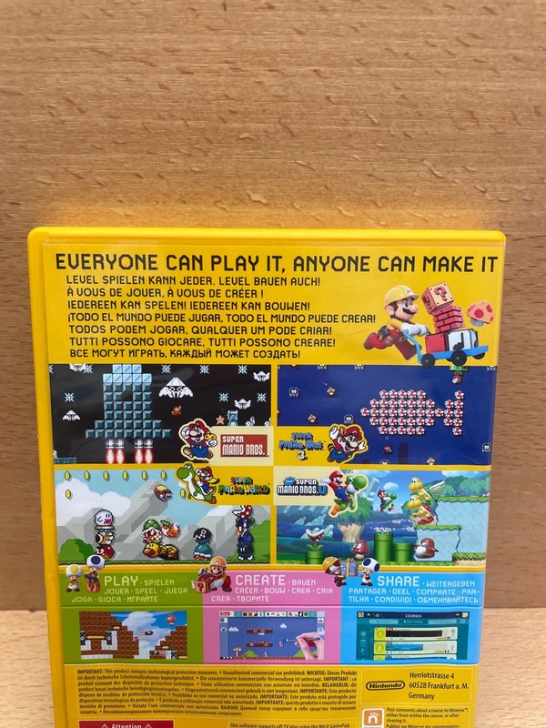 Jeu Wii U Super Mario Maker — photo 3