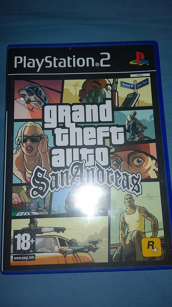 GTA San Andreas PS2 complet