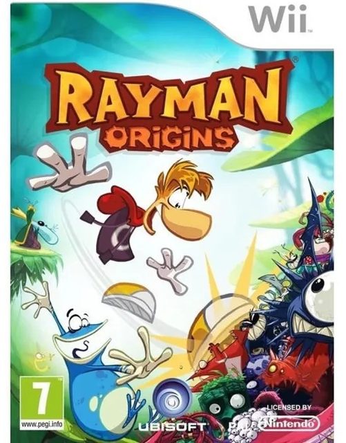 Rayman Origins Ubisoft - jeu de plateforme 2D coop jusqu'à 4 joueurs