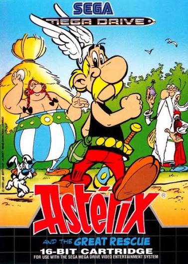 Astérix and the Great Rescue Sega Mega Drive complet