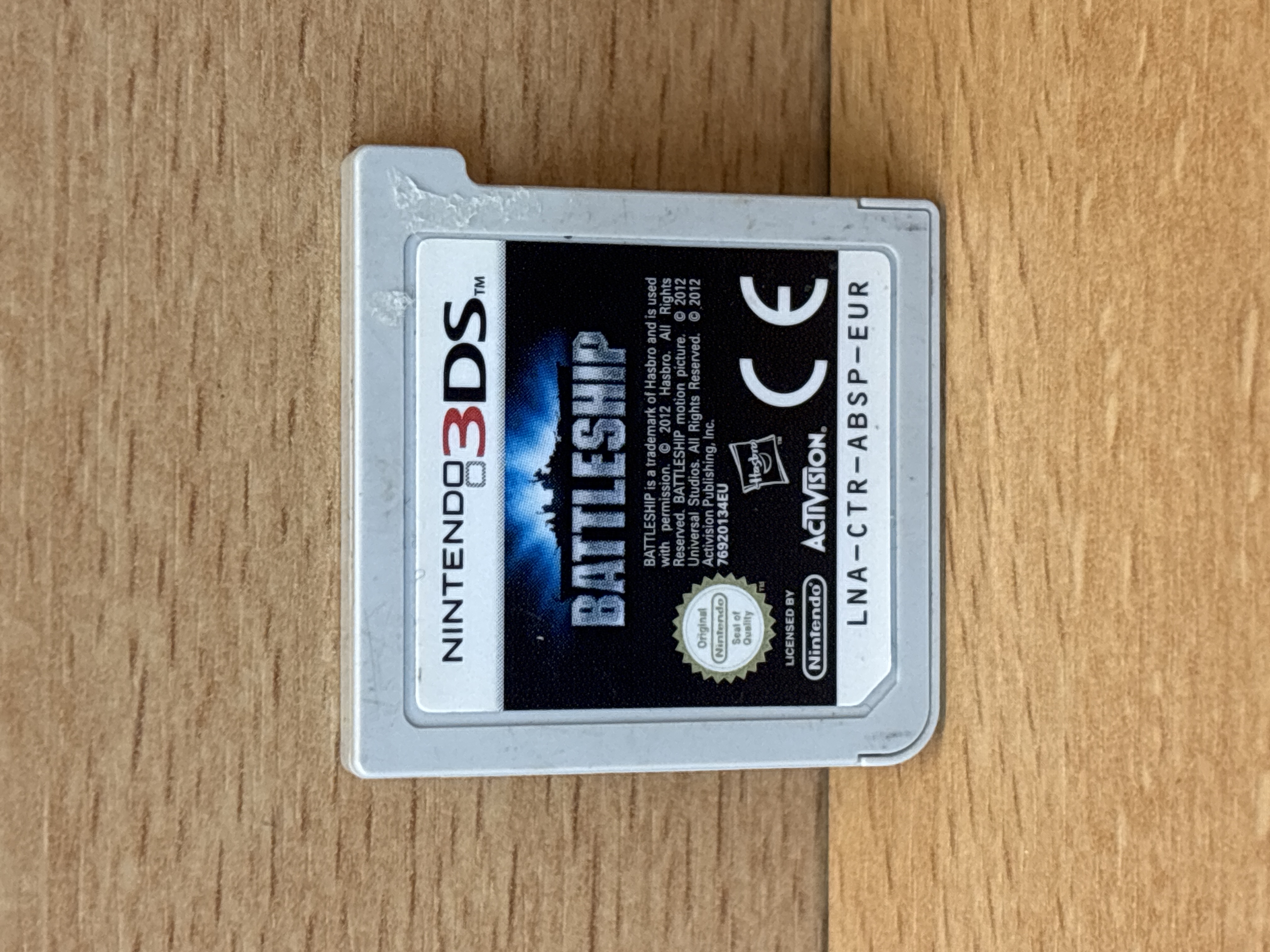 Battleship Nintendo 3DS sans boîte