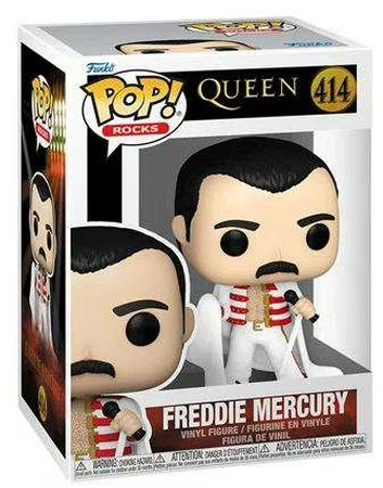 Funko Pop! Rocks Queen Freddie Mercury with Cape figurine 414