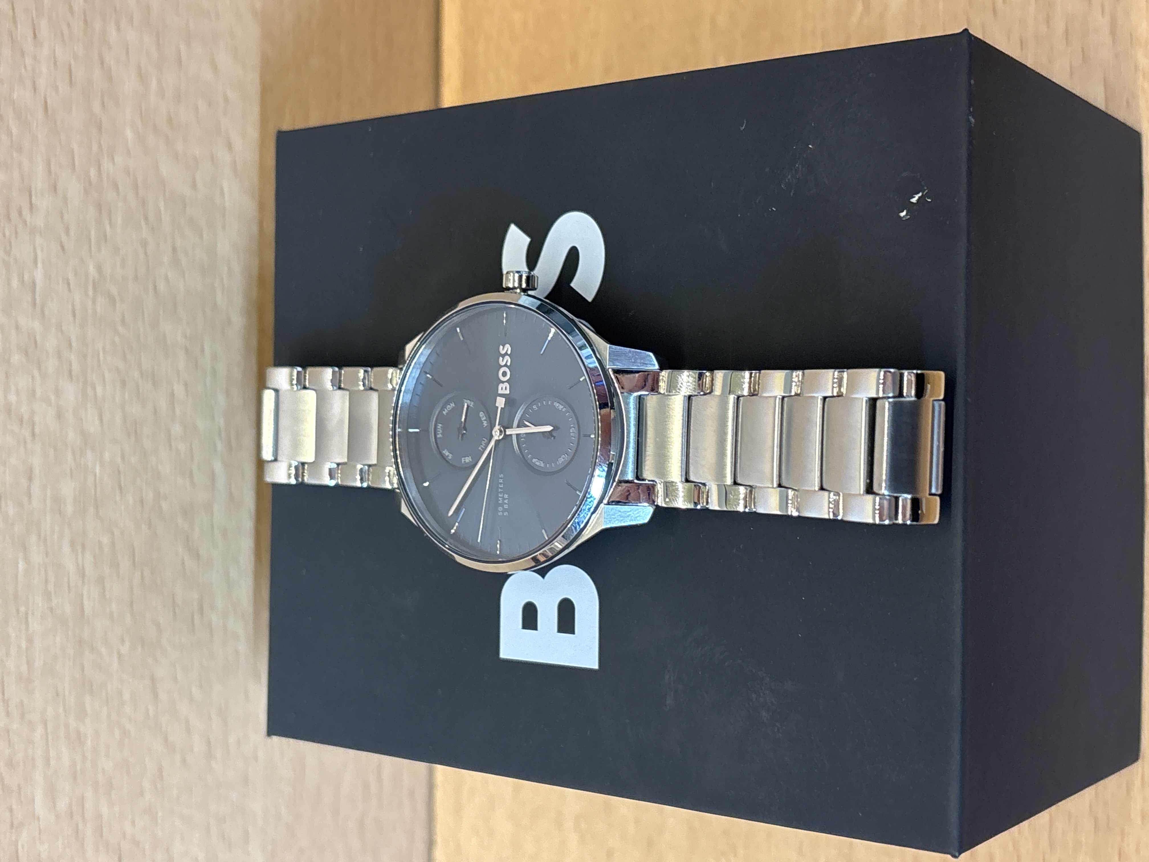Montre Boss Business Tyler HB504.1.1.3976 bracelet acier