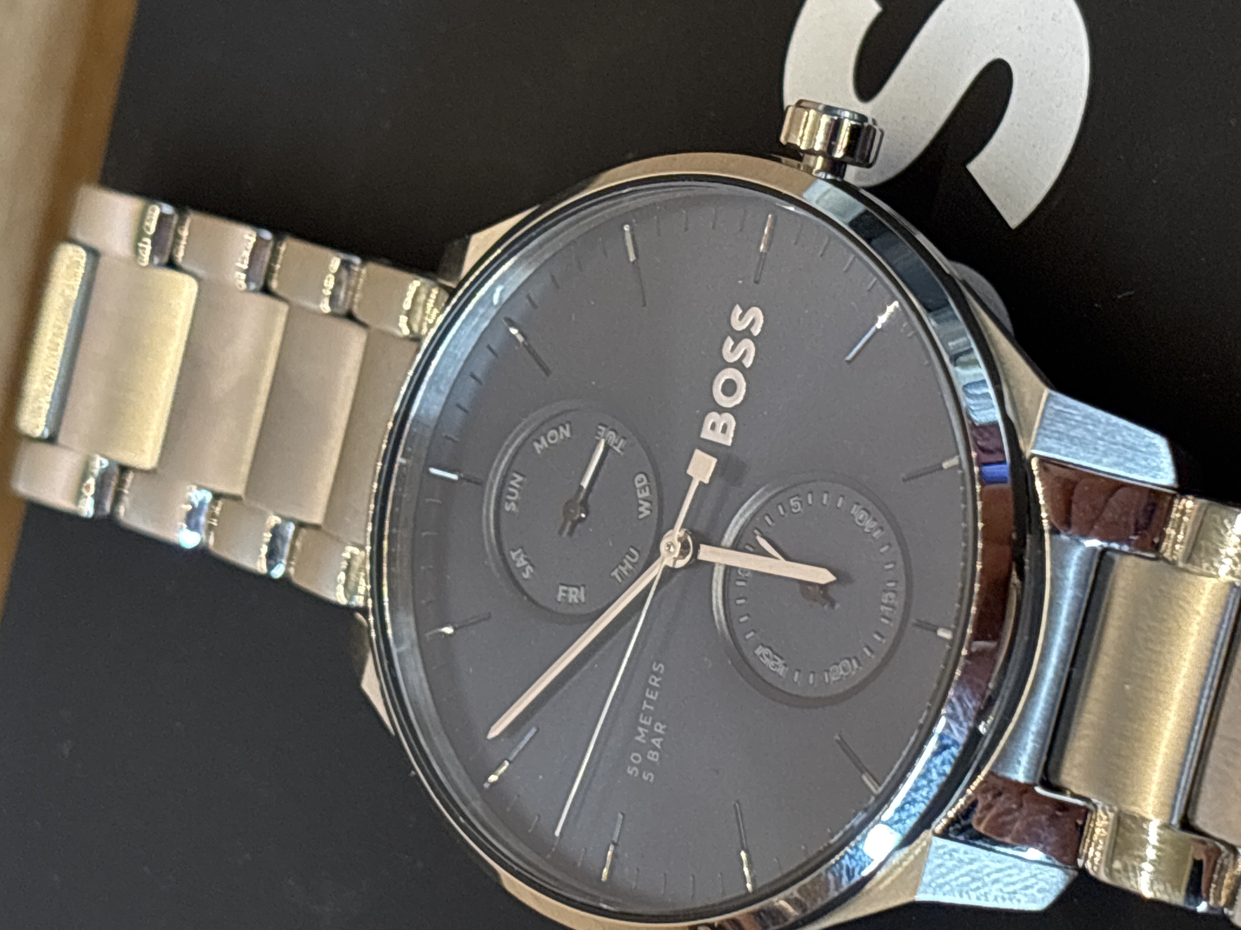 Montre Boss Business Tyler HB504.1.1.3976 bracelet acier — photo 2