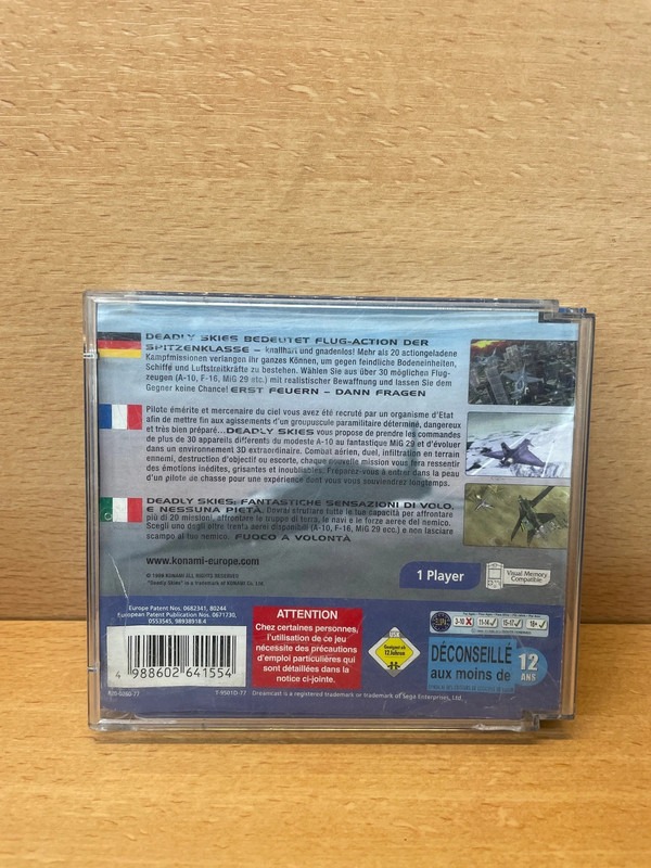 Jeu Dreamcast Deadly Skies — photo 2
