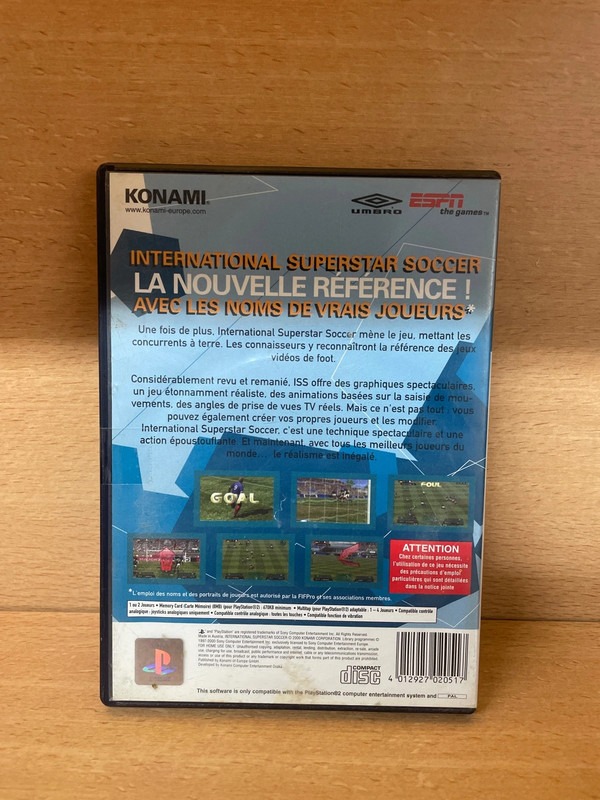 Jeu PS2 ISS — photo 3