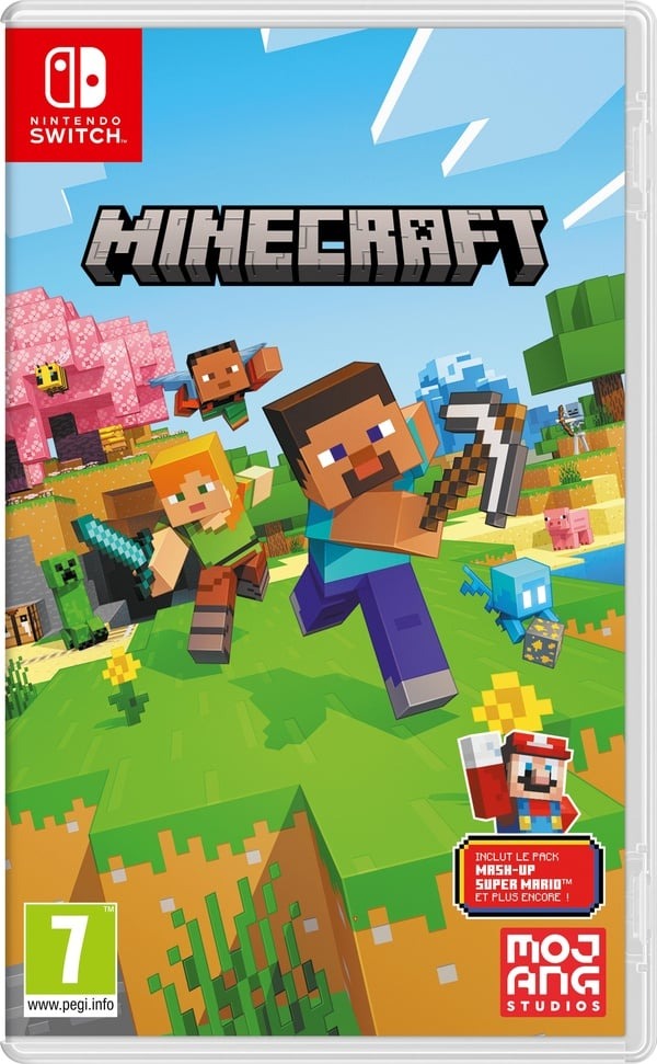 Minecraft Nintendo Switch PEGI 7