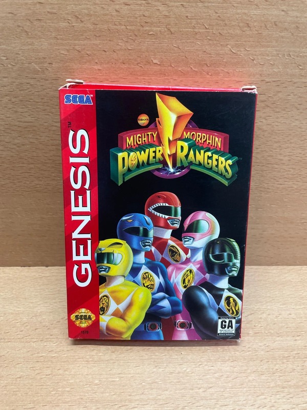 Jeu Sega Mighty Morphin Power Rangers