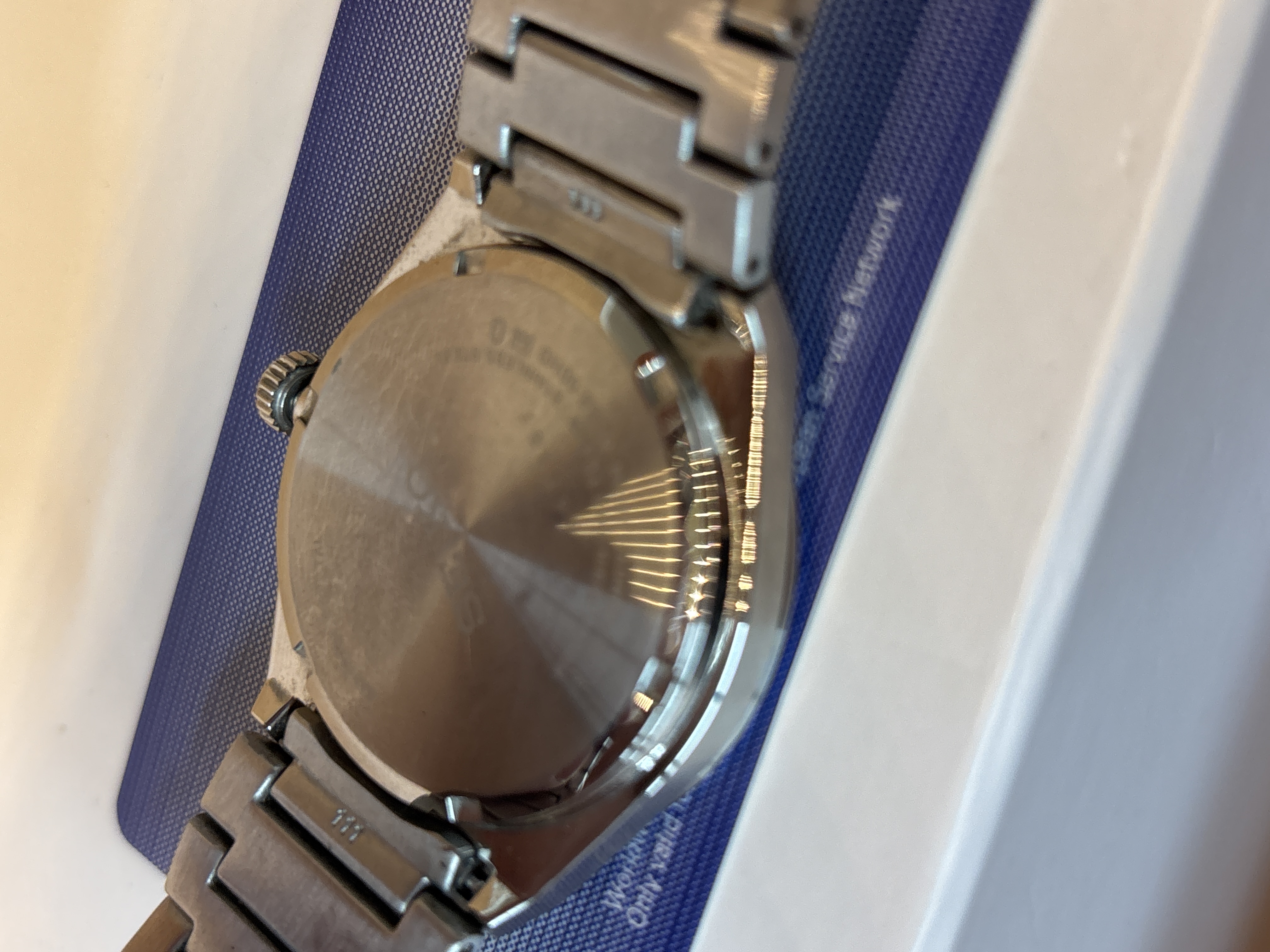 Montre Seiko quartz acier cadran noir dateur — photo 3
