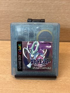Pokémon Version Cristal Game Boy Color - cartouche japonaise