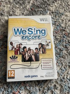 We Sing Encore Wii - jeu de karaoké Nintendo Wii