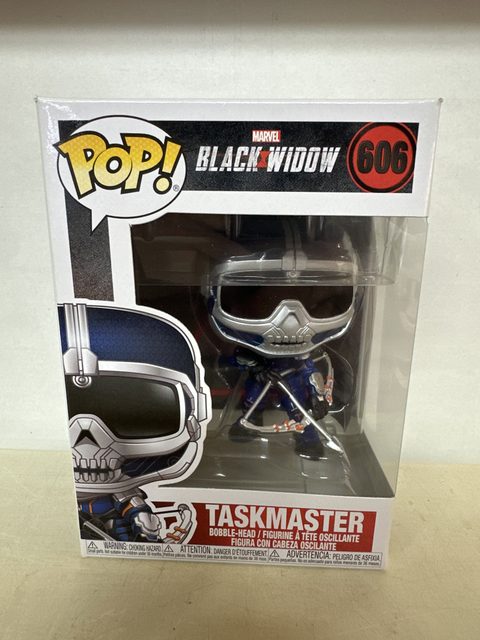 Funko Pop Marvel Black Widow Taskmaster avec arc n°606