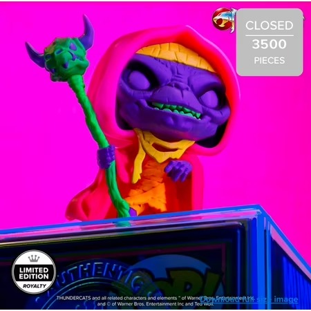 Figurine Funko Pop! Mumm-Ra (Black Light) with Pop! Protector ThunderCats