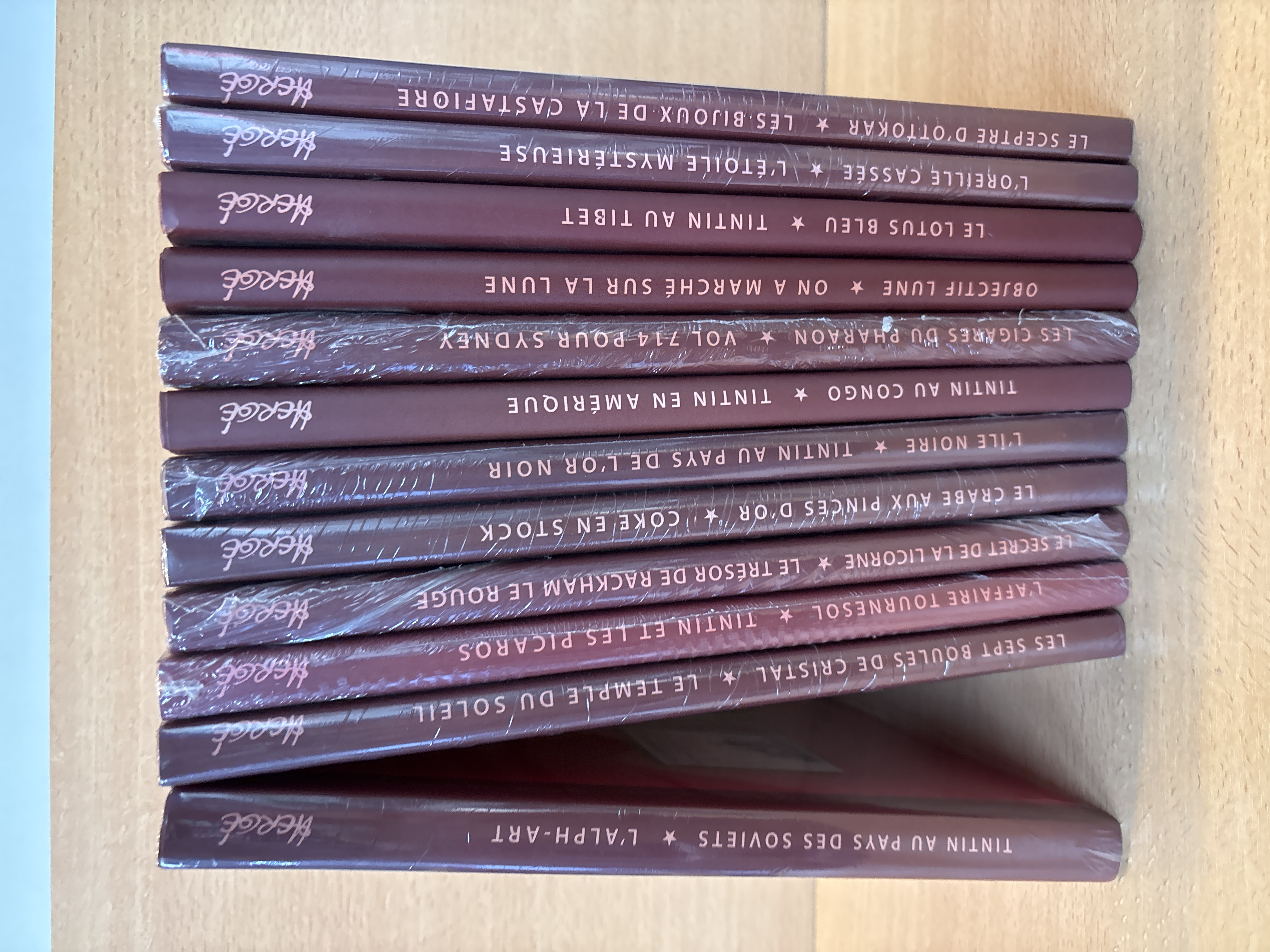 Lot de 12 albums Tintin Hergé sous blister — photo 2