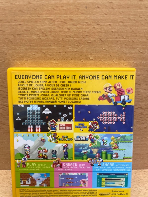Jeu Wii U Super Mario Maker — photo 3