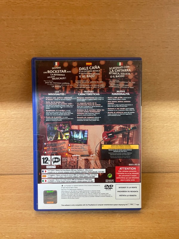Jeu PS2 Guitar Hero 2 — photo 3