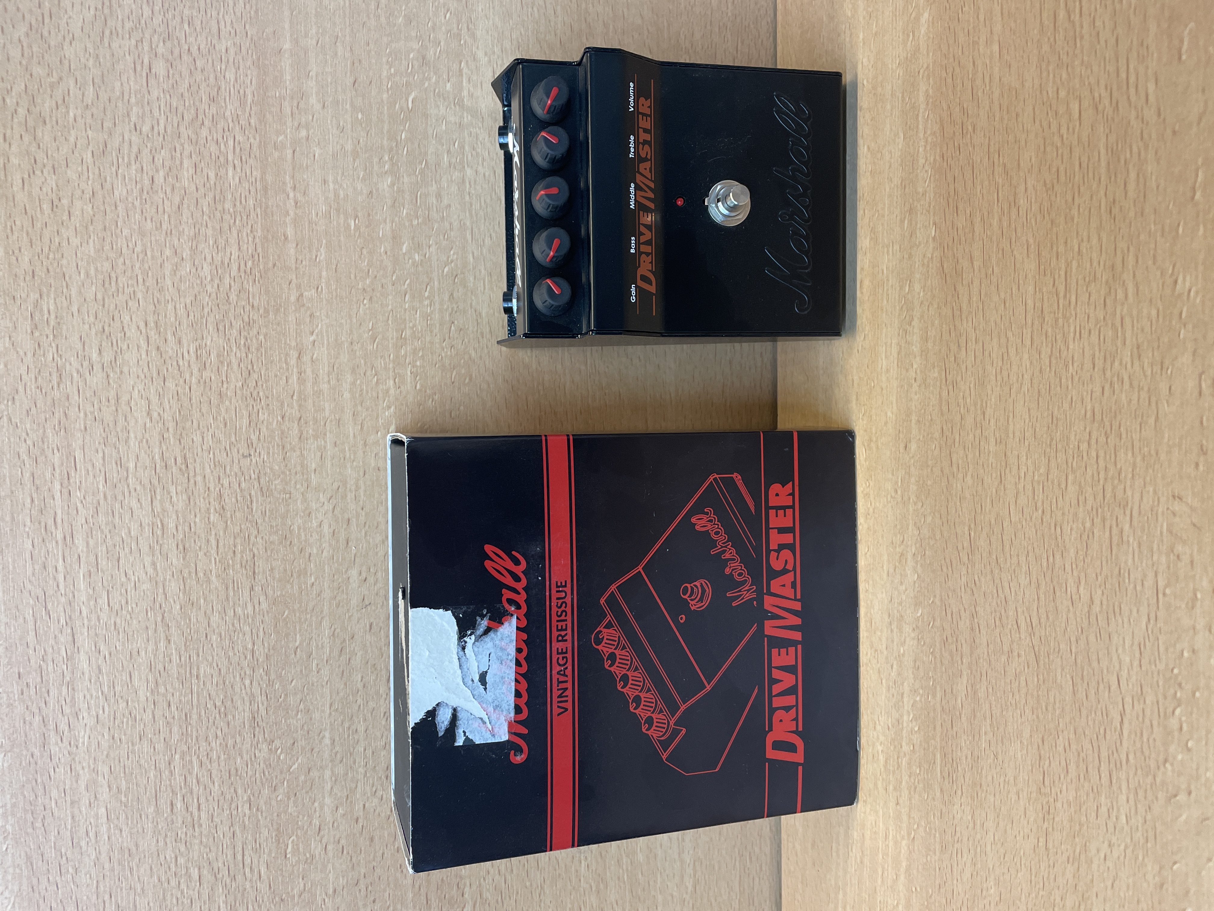 Pédale guitare Marshall Drivemaster Vintage Reissue