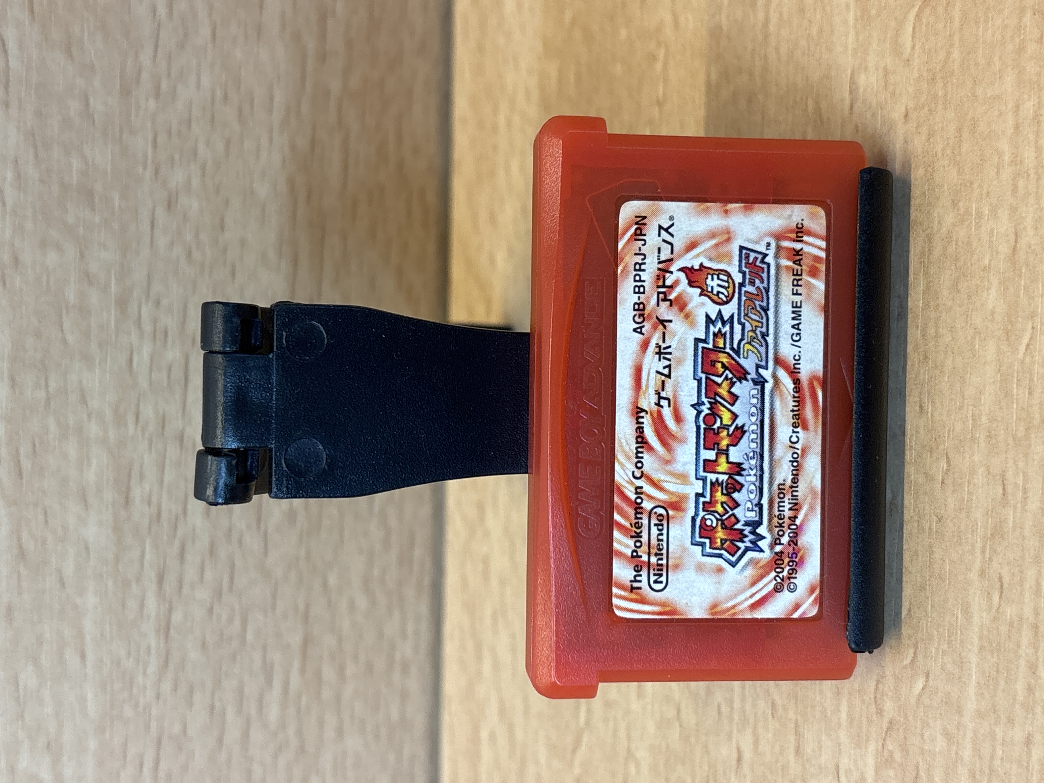 Pokémon Version Rouge Feu Game Boy Advance japonais