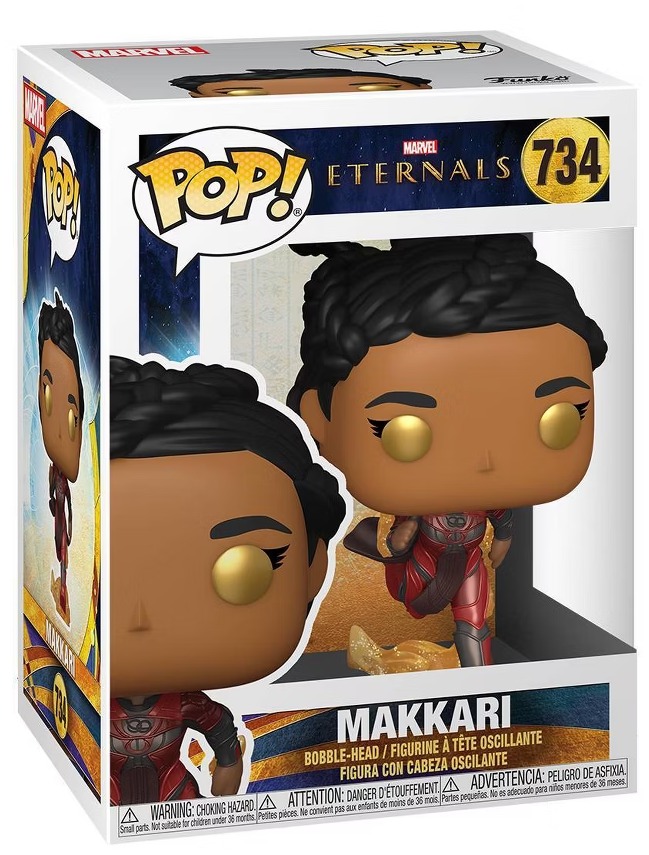 Figurine Funko Pop Marvel Eternals Makkari n°734