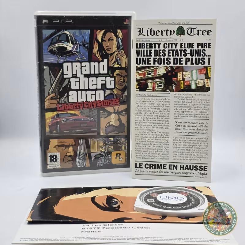 Grand Theft Auto Liberty City Stories PSP complet