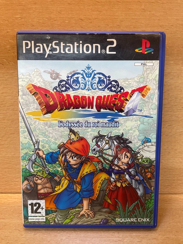 Jeu PS2 Dragon Quest l’odyssée du roi maudit