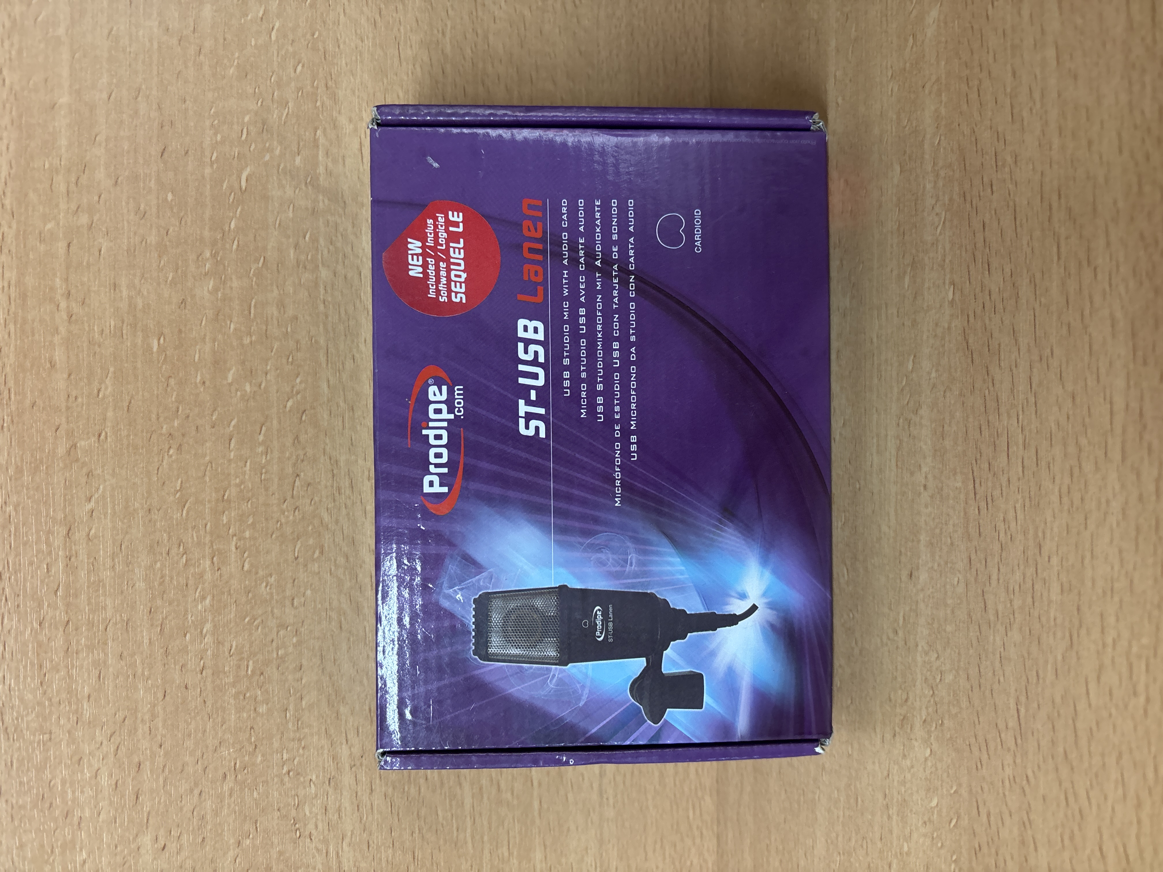 Microphone USB Prodipe ST-USB Lanen cardioïde studio