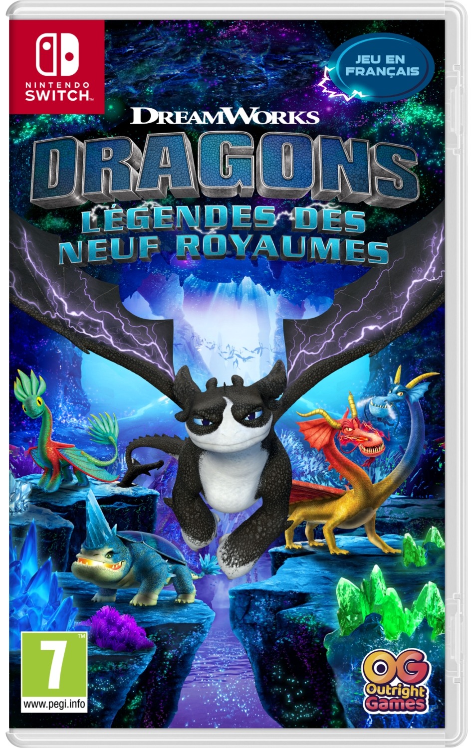 DreamWorks Dragons Légendes des neuf royaumes Nintendo Switch
