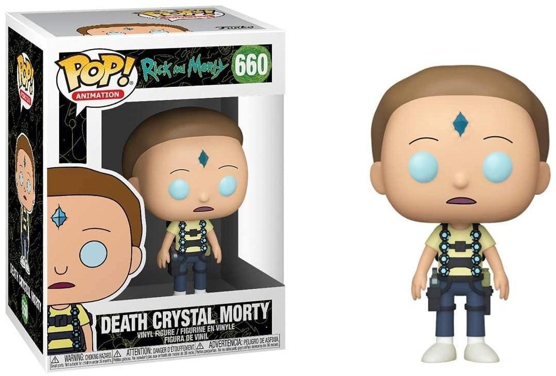 Figurine Funko Pop Rick et Morty Death Crystal Morty n°660