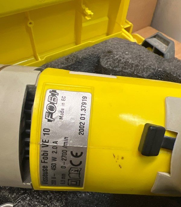 Visseuse placo Fobi VE-10 filaire 450 W en mallette — photo 2