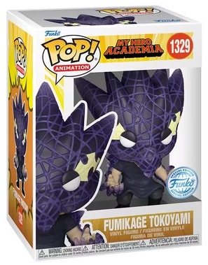 Funko Pop My Hero Academia Fumikage Tokoyami Black Abyss Exclusive n°1329