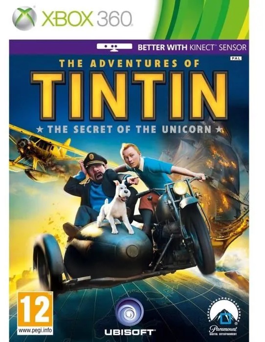 Les Aventures de Tintin : Le Secret de la Licorne Xbox 360
