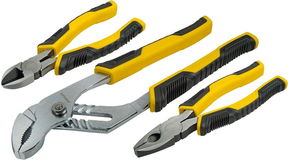Stanley STHT0-74471 lot de 3 pinces ControlGrip