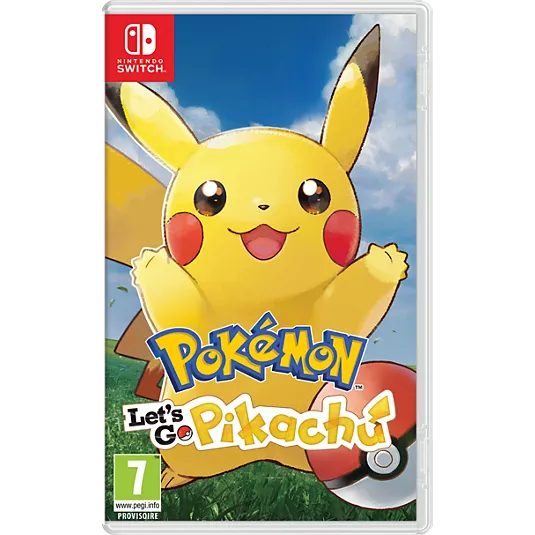 Pokémon : Let's Go, Pikachu ! Nintendo Switch