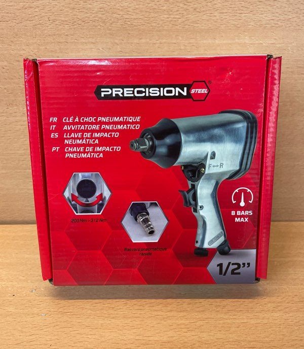 Clé à chocs pneumatique Precision Steel 1/2"