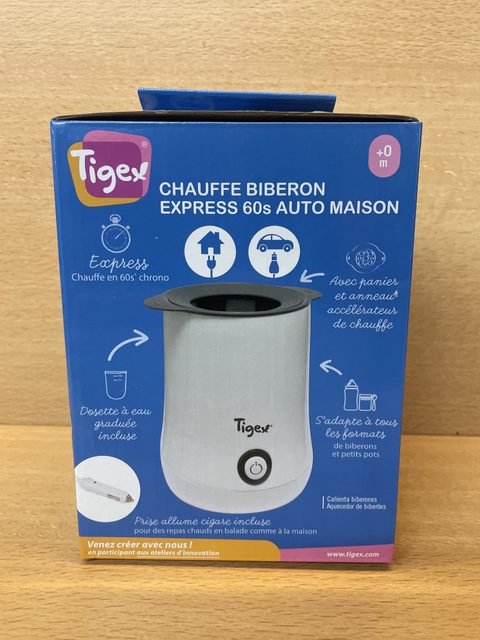 Chauffe-biberon Tigex Express 60s auto maison