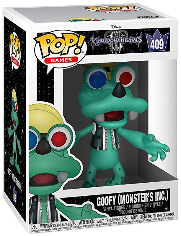 Figurine Funko Pop Kingdom Hearts 3 Goofy Monsters Inc 409