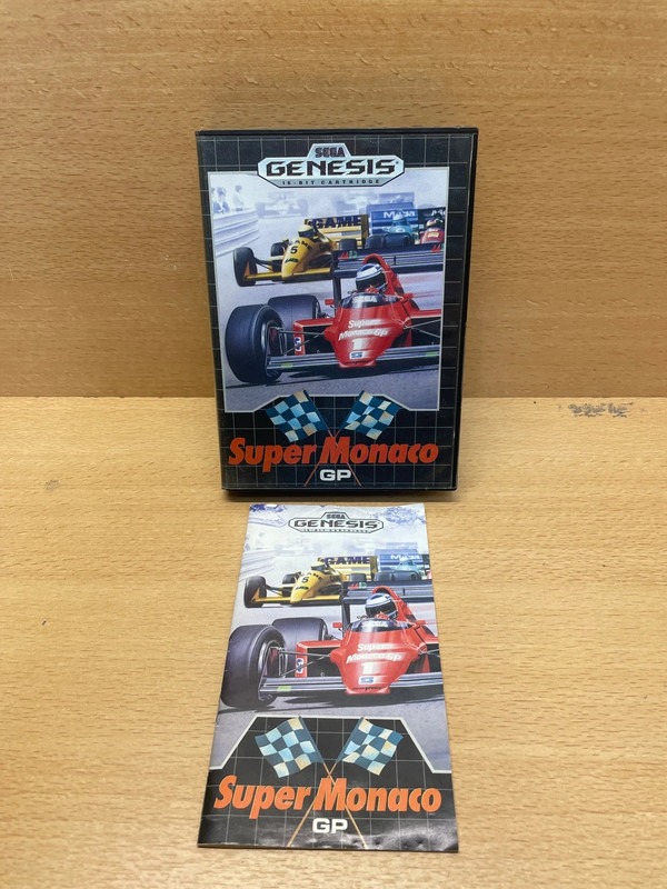 Jeu Sega Super Monaco