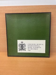 Vinyle concours musical international reine Elizabeth de Belgique 1968