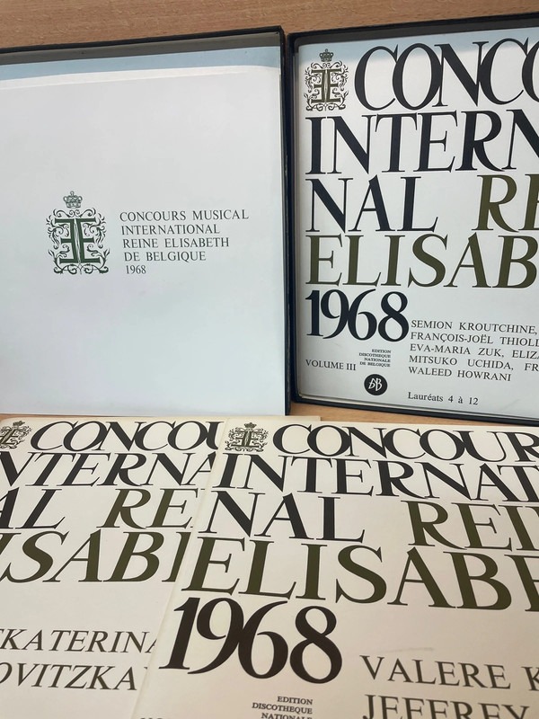 Vinyle concours musical international reine Elizabeth de Belgique 1968 — photo 3