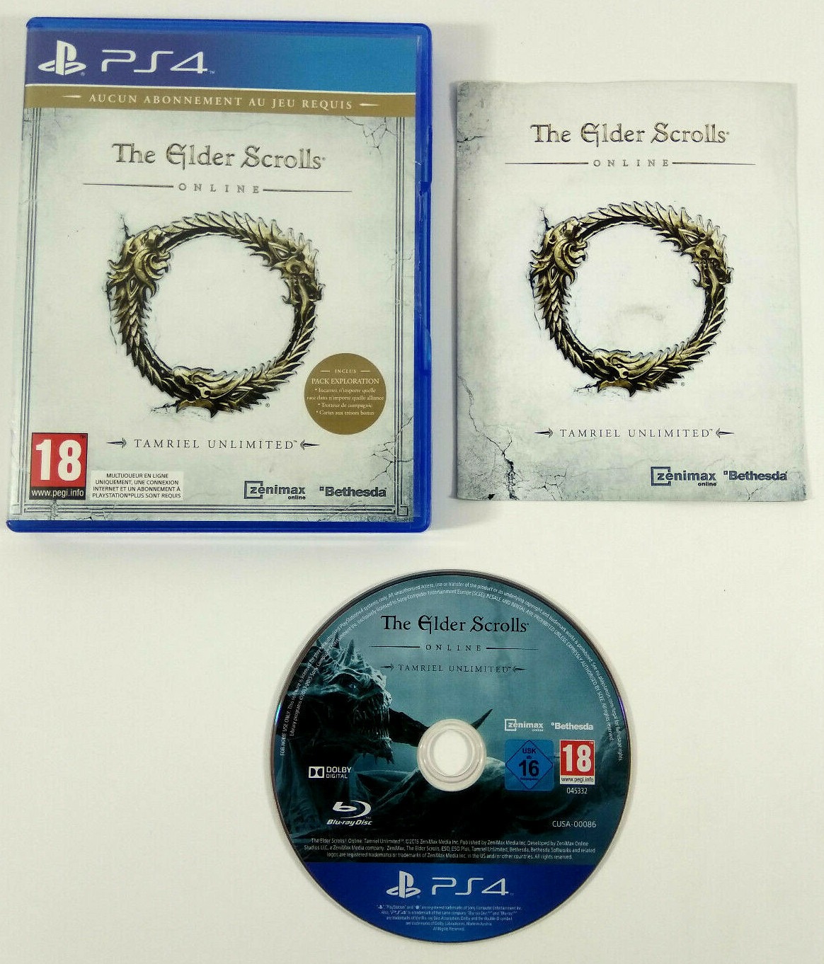 The Elder Scrolls Online Tamriel Unlimited PS4