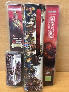 Mad Catz Faceplate + Skinz Street Fighter IV Xbox 360